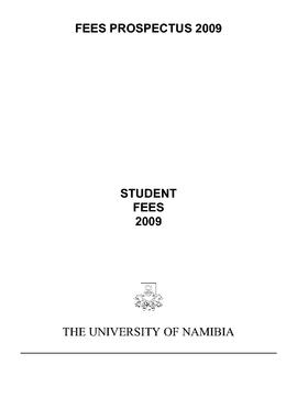 Student Fees_ 2009