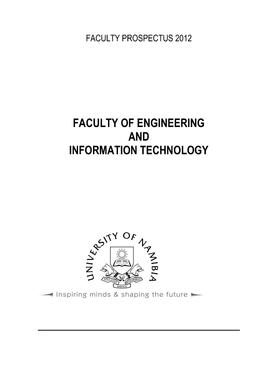Faculty of Engineering and Information Technology - 2012