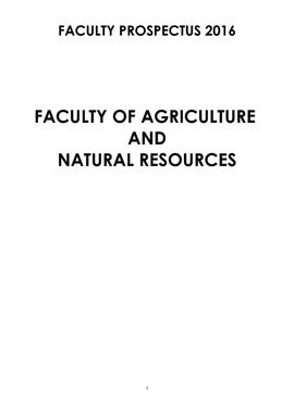 Agriculture - 2016